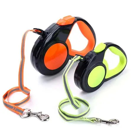 New Premium 3M/5M/8M Durable Reflective Retractable Dog Leash – Designed for Safer, Smarter Walks